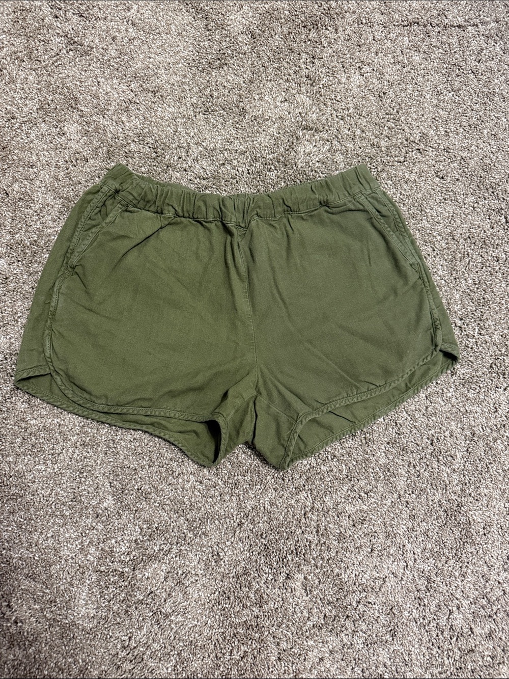 Madewell Size Small Olive Green Shorts